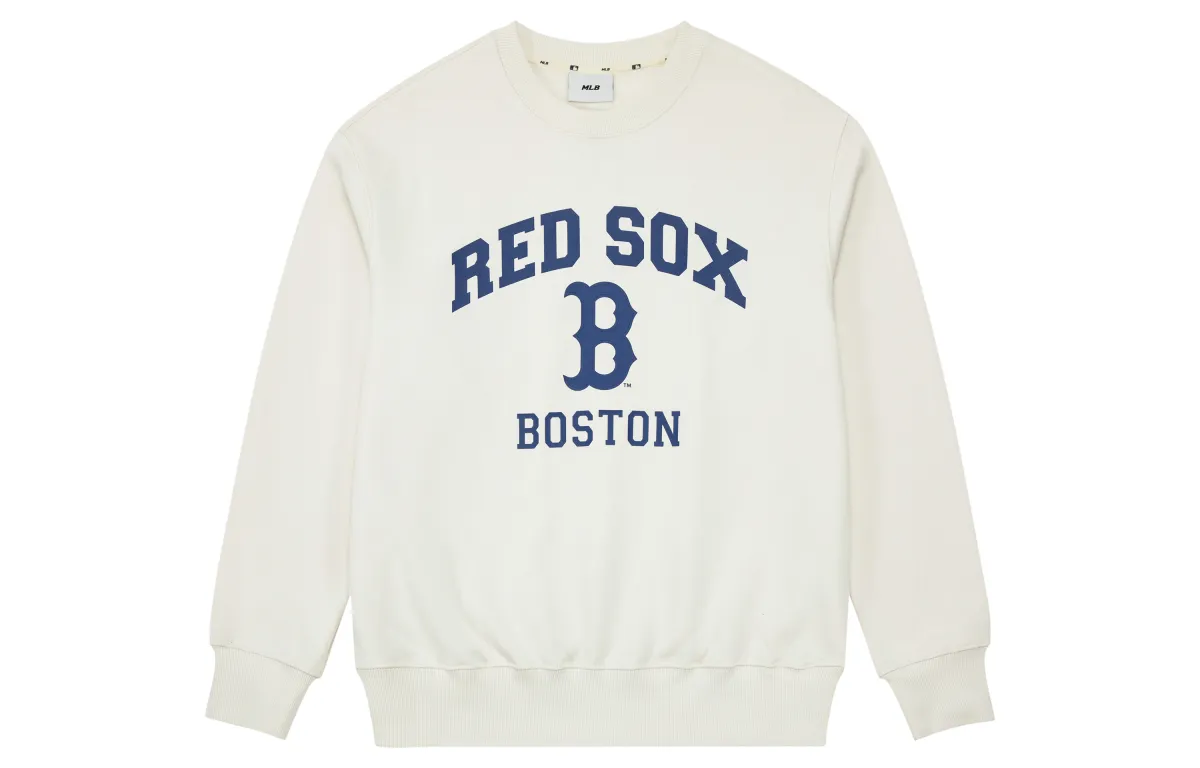 MLB Preppy Sweatshirt Unisex Dark Cream