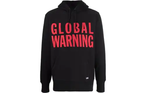 Vans Sweatshirts Men's Black Hooded Moderate
