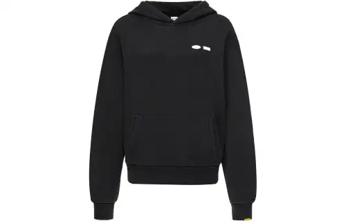 Reebok X Randomevent Sweatshirts Unisex Black Hooded Moderate Regular