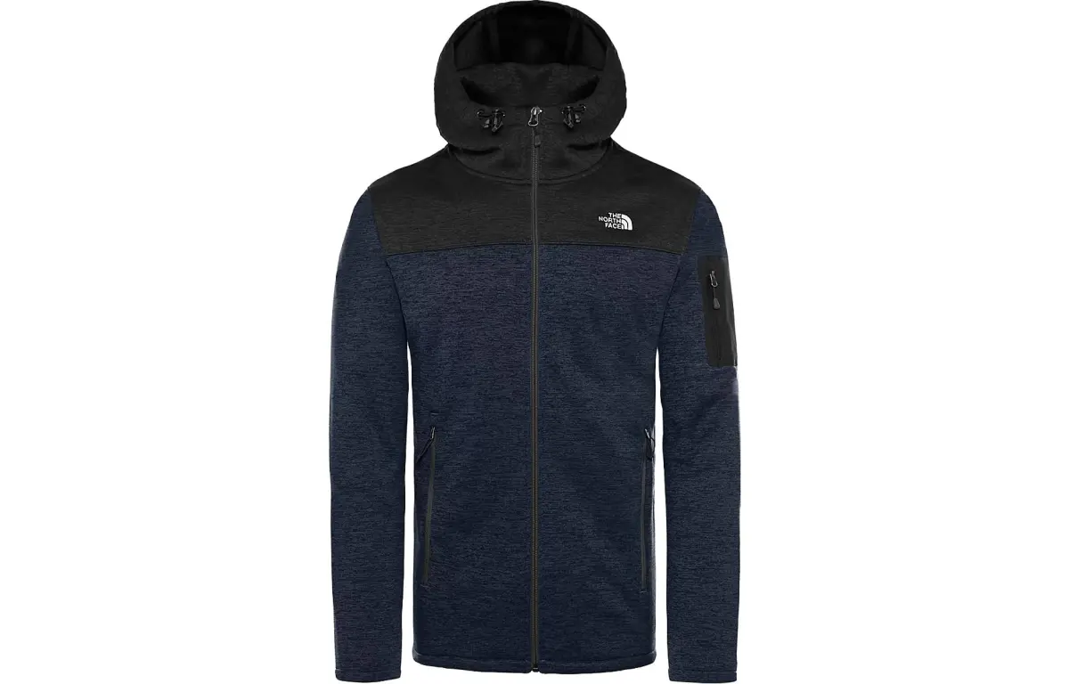 THE NORTH FACE Sweatshirts Men's Navy Blue Hooded Moderate Straight Fit