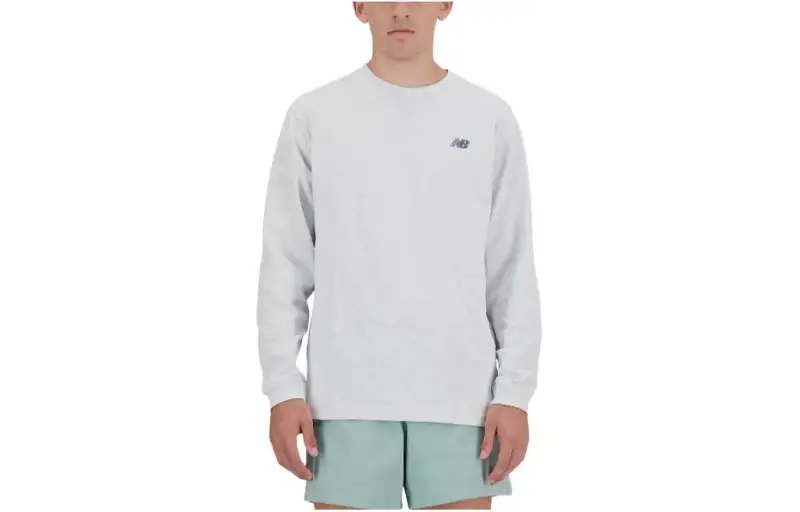 New Balance T Shirt Men's Light Gray