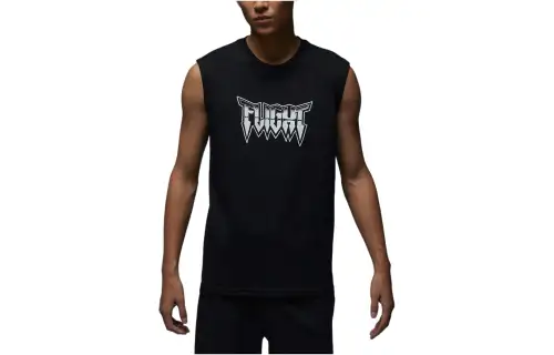 Jordan T Shirts Men's Black Crew Neck Moderate Straight Fit
