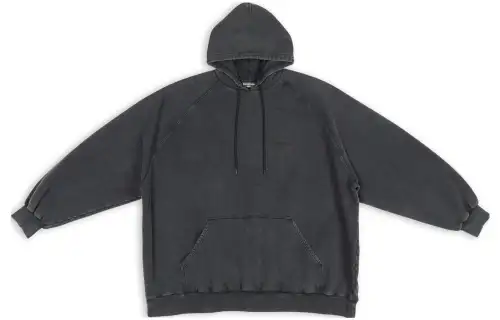 Balenciaga FW22 Sweatshirt Regular Fit Men's Black