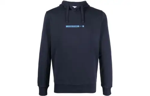 STONE ISLAND Sweatshirts Men's Blue Hooded Moderate Regular