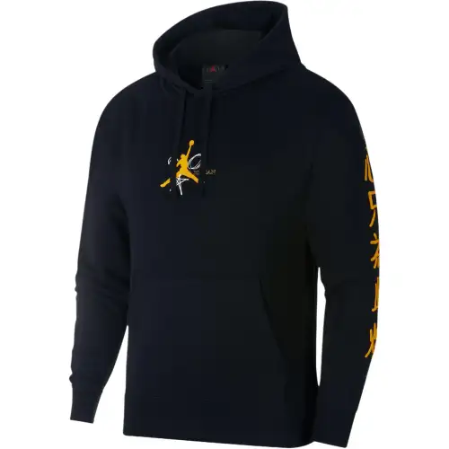 Jordan Sweatshirts Men's Black Hooded Moderate Other