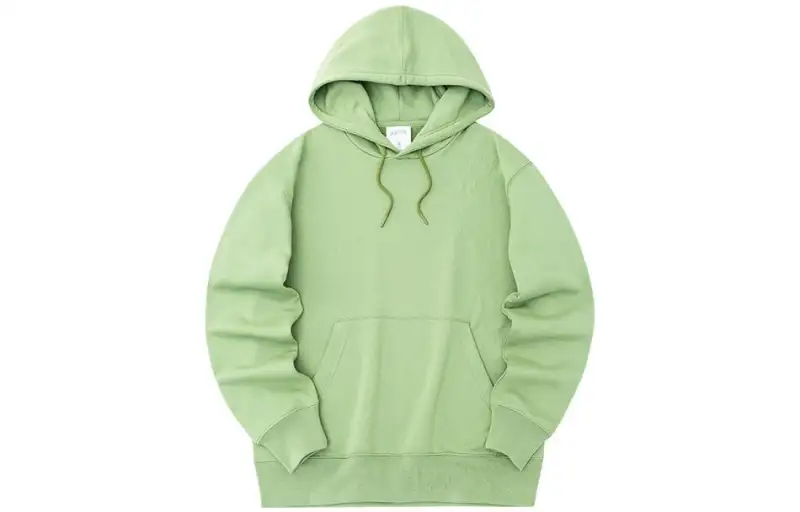 ANTA Sweatshirts Unisex Green Hooded Moderate Regular