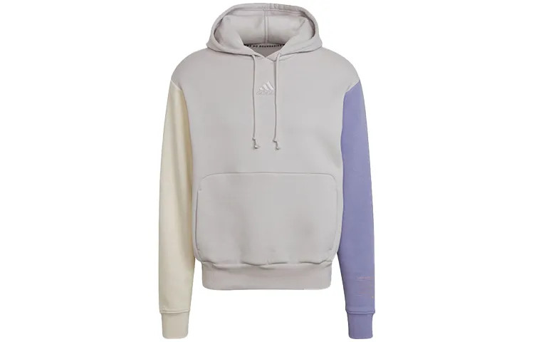 Adidas Sweatshirts Unisex Purple Hooded Moderate Plus Size