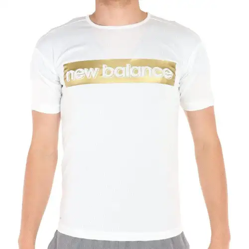 New Balance T Shirt Unisex White