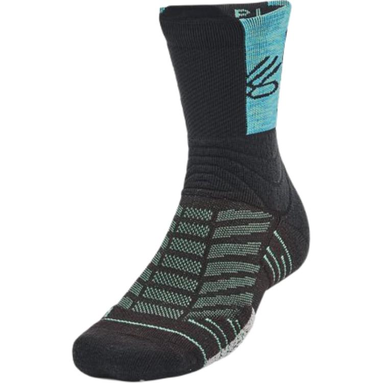 Under Armour x SESAME STREET Curry Crew Socks Unisex 1 Pack Black