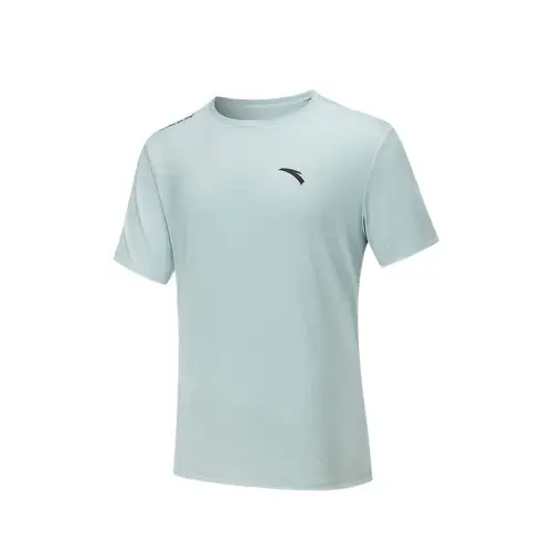 Anta T Shirt Men's Hai Yan Blue