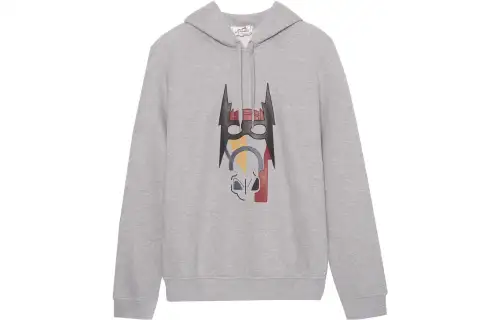 HERMES FW22 Sweatshirt Men's Light Gray