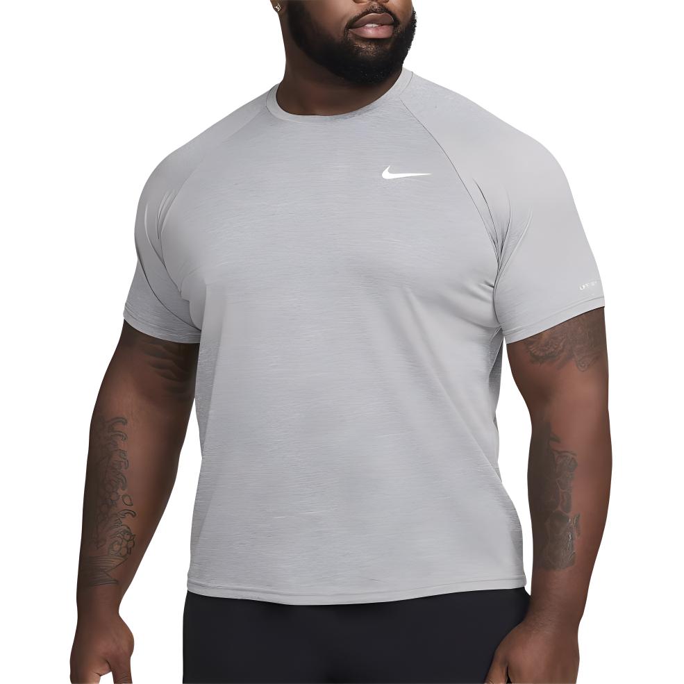 Nike Swim Men's Short Sleeve Hydroguard Extended Size