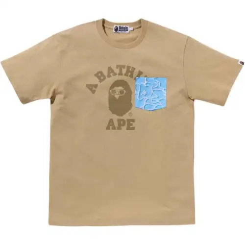 A Bathing Ape logo print T-shirt