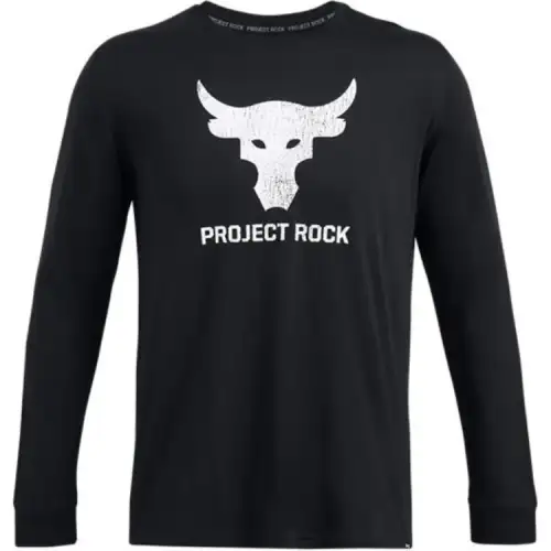 Under Armour Johnson Project Rock T Shirt Men's Black