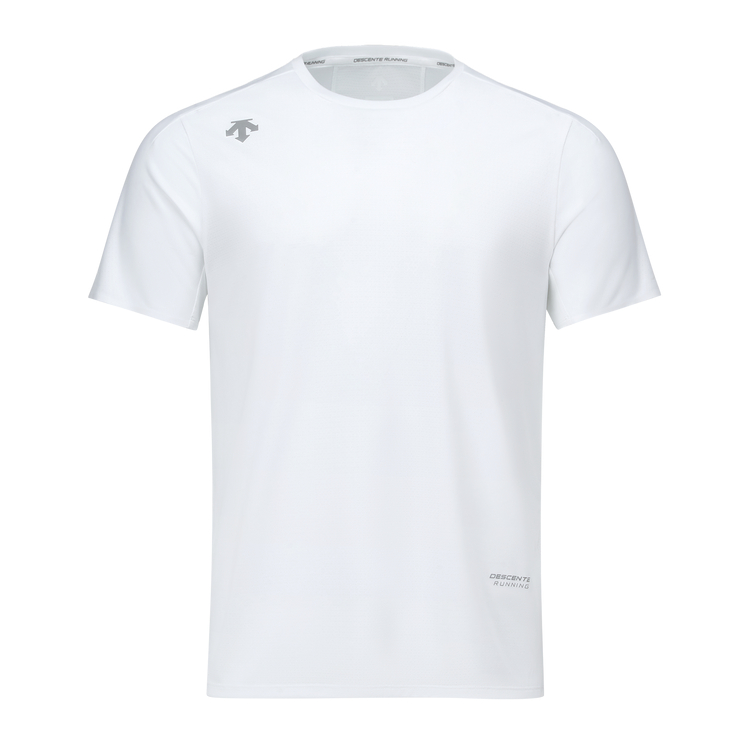 DESCENTE WOMENS RUNNING T Shirts Men’s Crew Neck Moderate Straight Fit