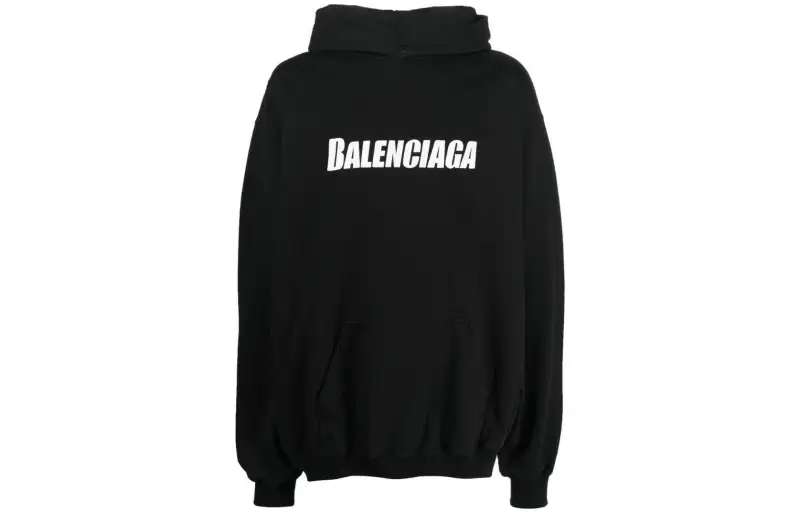 Balenciaga Destroyed cotton hoodie