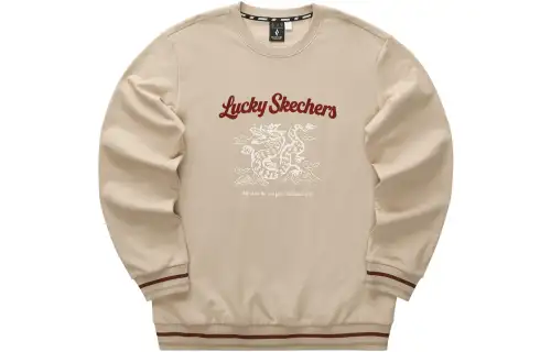 Skechers New Year Sweatshirt Unisex Irish Cream