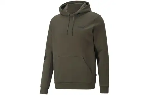 PUMA Sweatshirt Men's Olive Green