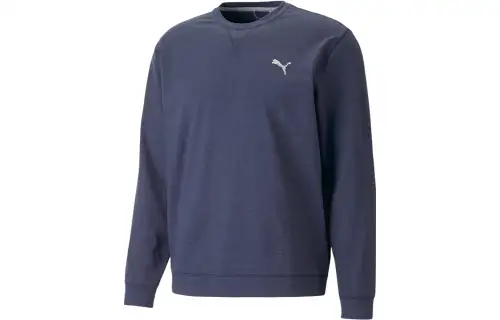 PUMA Sweat De Golf Col Rond Chiné Cloudspun Homme Sweatshirt Men's Blue