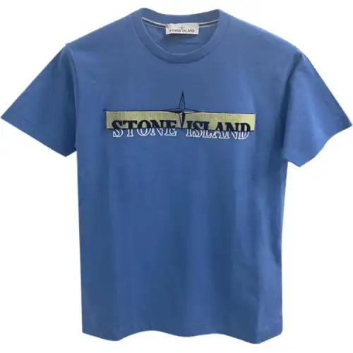 STONE ISLAND T Shirt Men's Blue