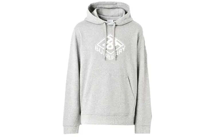 Burberry FW22 Sweatshirt Men's Light Gray