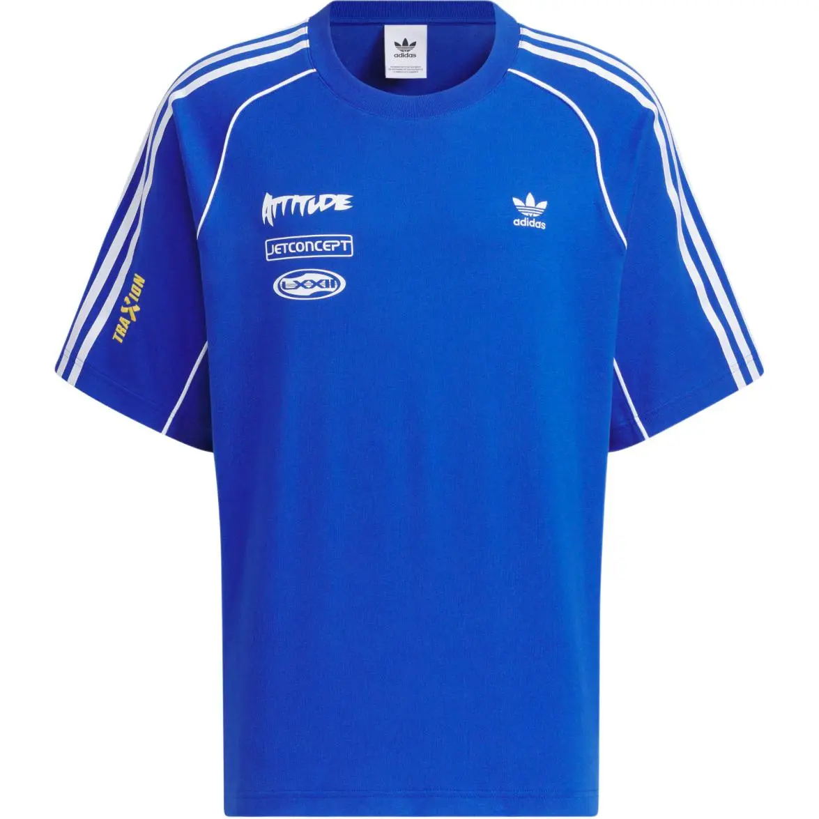Adidas Originals ADICOLOR MOTORCORE T SHIRT T Shirt Men's Royal Blue