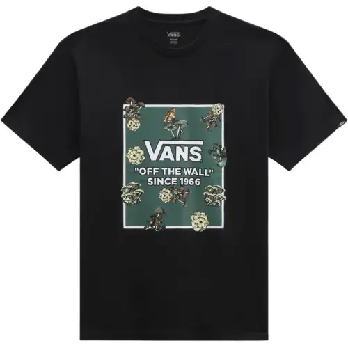 Vans T Shirts Men's Black Crew Neck