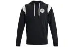 Under Armour Rival Sweatshirts Men's Black Hooded Moderate Regular