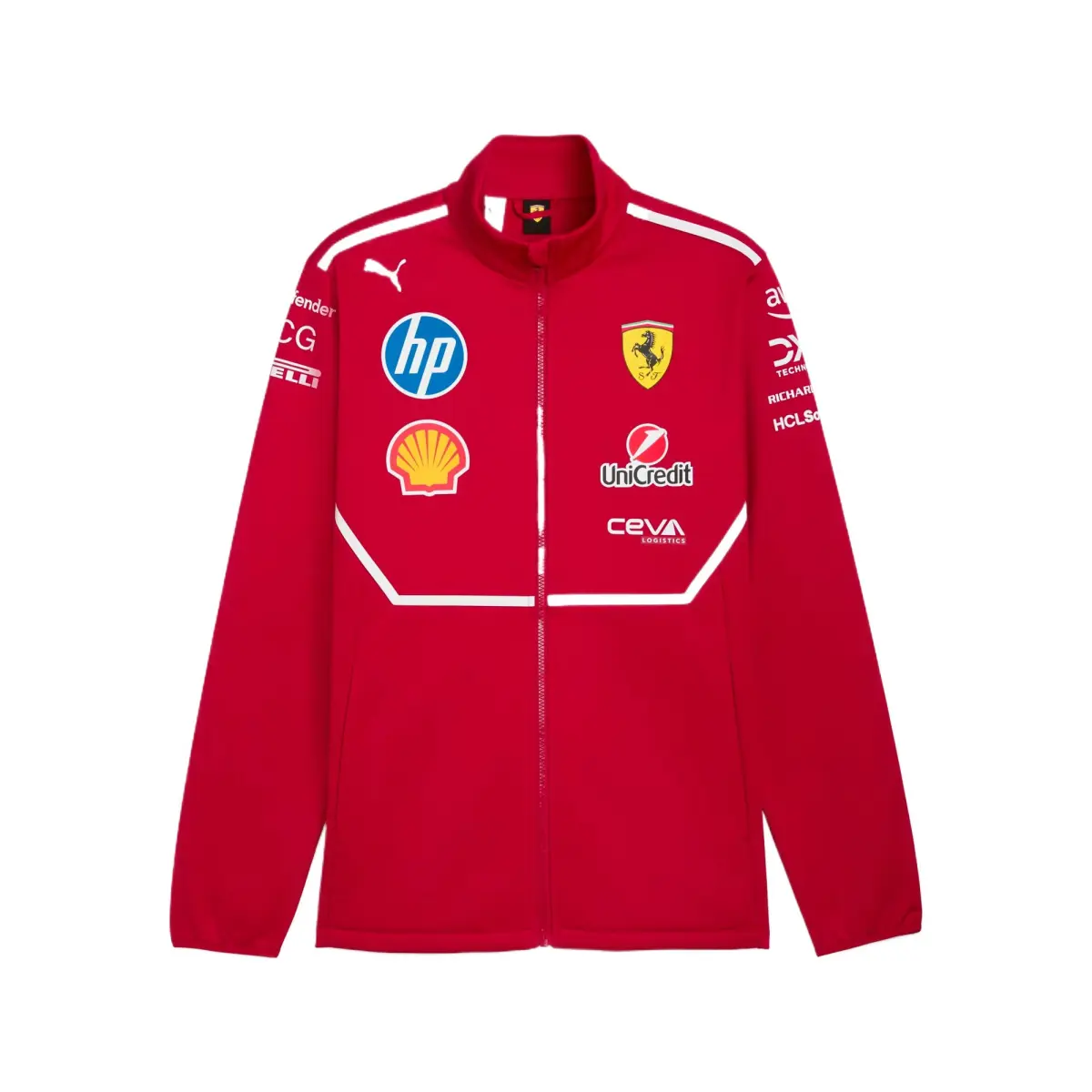 Puma x Scuderia Ferrari 2025 Team Softshell zip jacket