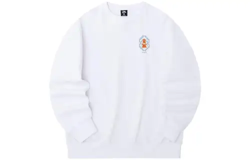 Anta Lifestyle Collection Sports Lifestyle Collection Sweatshirt Unisex White