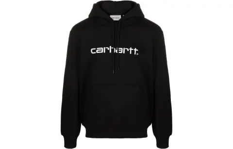 Carhartt Wip Script Logo Kangaroo Hoodie