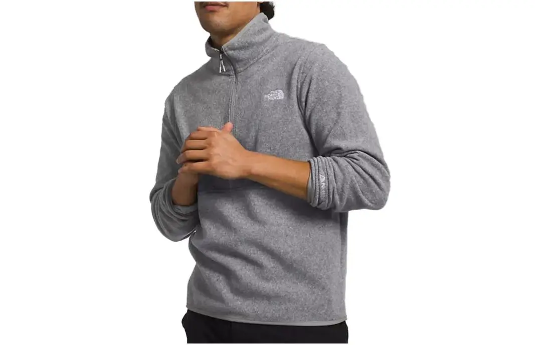 THE NORTH FACE Sweatshirts Men's Gray Turtleneck Moderate Regular