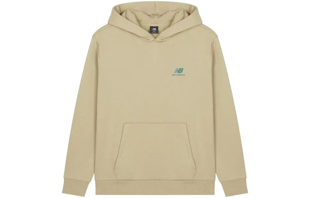 New Balance Sweatshirts Unisex Beige Yellow Hooded Moderate Other