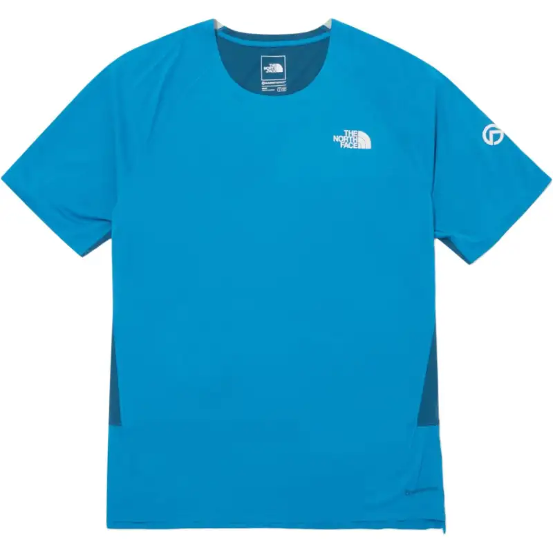 THE NORTH FACE SUMMIT M High Trail Run S/S T Shirt Men's Peacock Blue