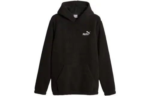 PUMA Hoodie En Sherpa ESS+ Sweatshirt Men's Black