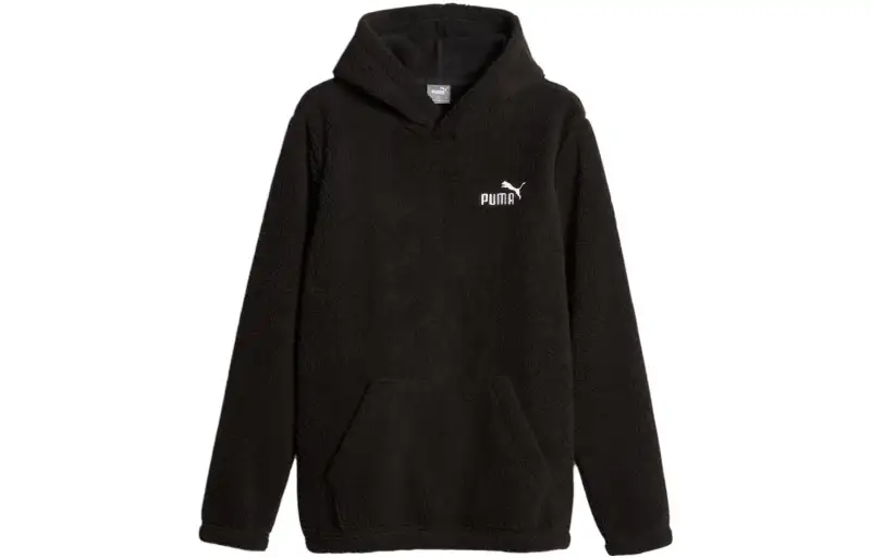 PUMA Hoodie En Sherpa ESS+ Sweatshirt Men's Black