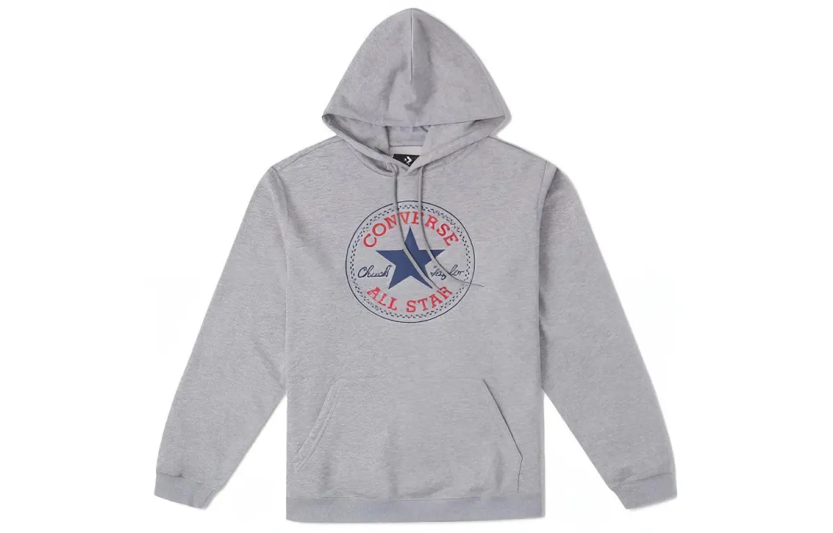 Converse All Star Sweatshirt Unisex Light Gray