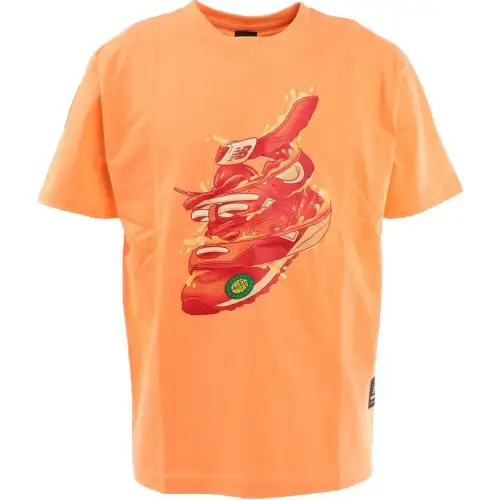 New Balance T Shirt Men's Orange