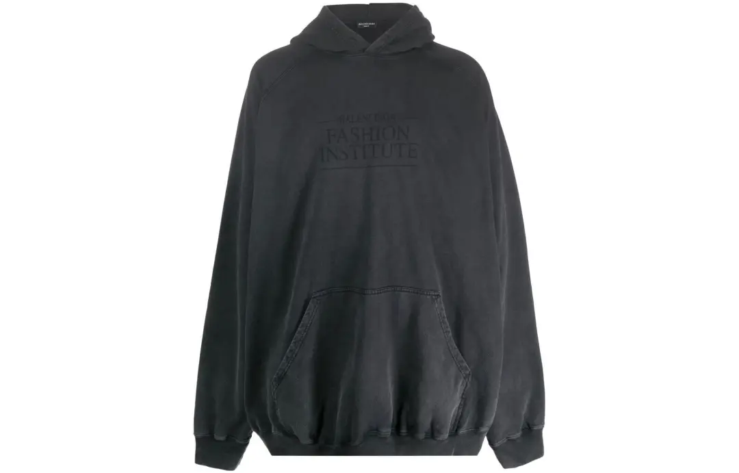 Balenciaga Fashion Institute Oversized Hoodie