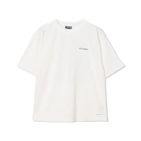 Columbia Cedar Trail Buck Quick Dry T Shirts Unisex White