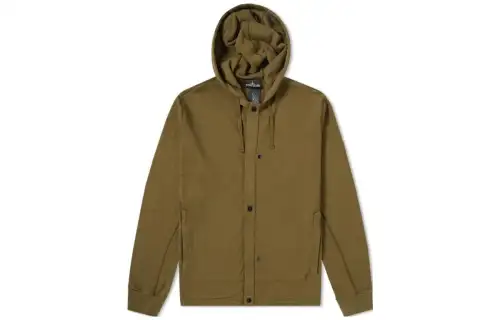 STONE ISLAND Sweatshirts Men's Brown Green Hooded Moderate Regular