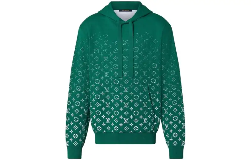 LOUIS VUITTON Pre Owned Monogram Hoodie