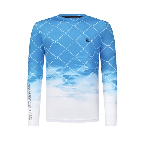FILA T Shirts Men's All Over Print 2 Crew Neck Moderate Straight Fit