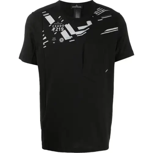 STONE ISLAND T Shirt Men's Black