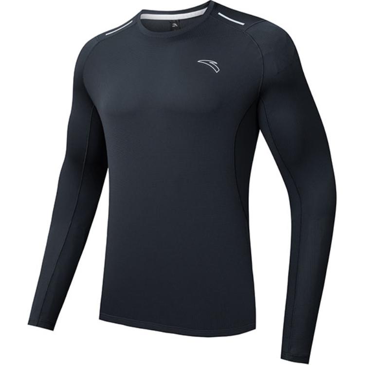 Anta Running Collection Running T Shirt Men’s Indigo Ink Gray
