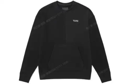 Vans Sweatshirts Unisex Black Crew Neck Moderate Regular