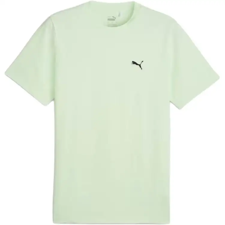 PUMA T Shirts Men's Fresh Mint Crew Neck Moderate Straight Fit