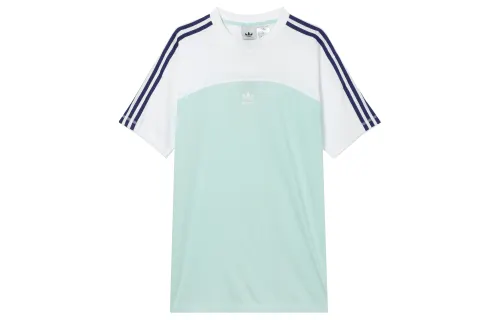 Adidas Originals T Shirt Men's Mint Green/White/Purple