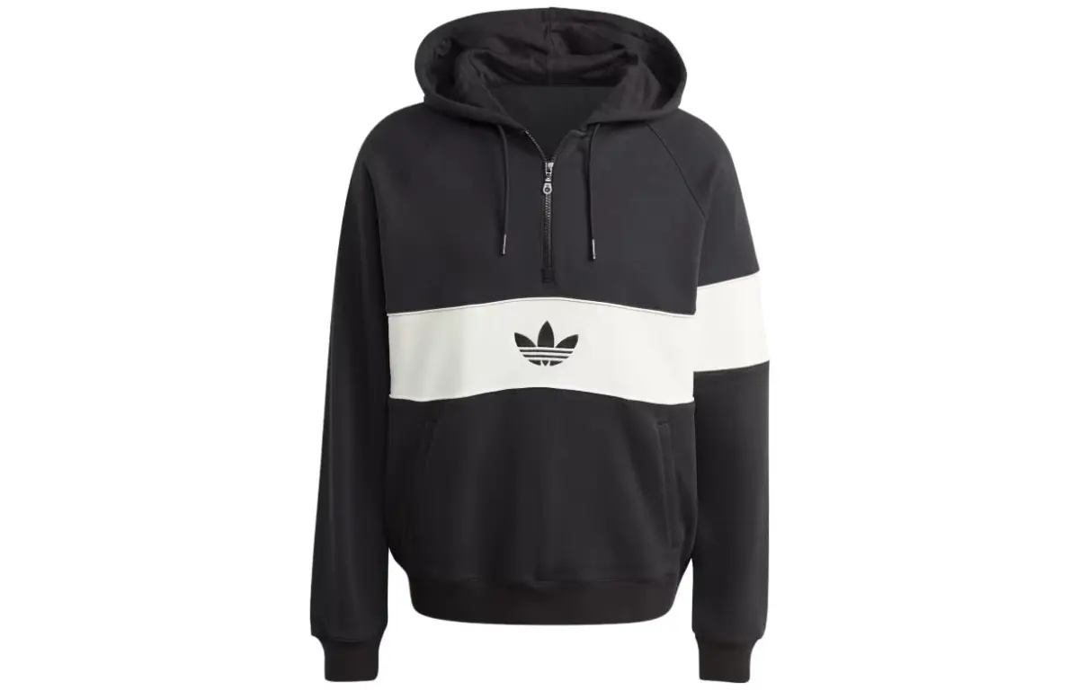 Adidas Originals HACK NY CUTLINE Sweatshirts Men's Black Hooded Moderate Regular