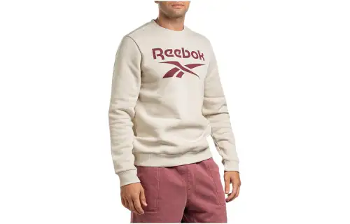 Reebok Identity Stacked Sweatshirt Men's Khaki